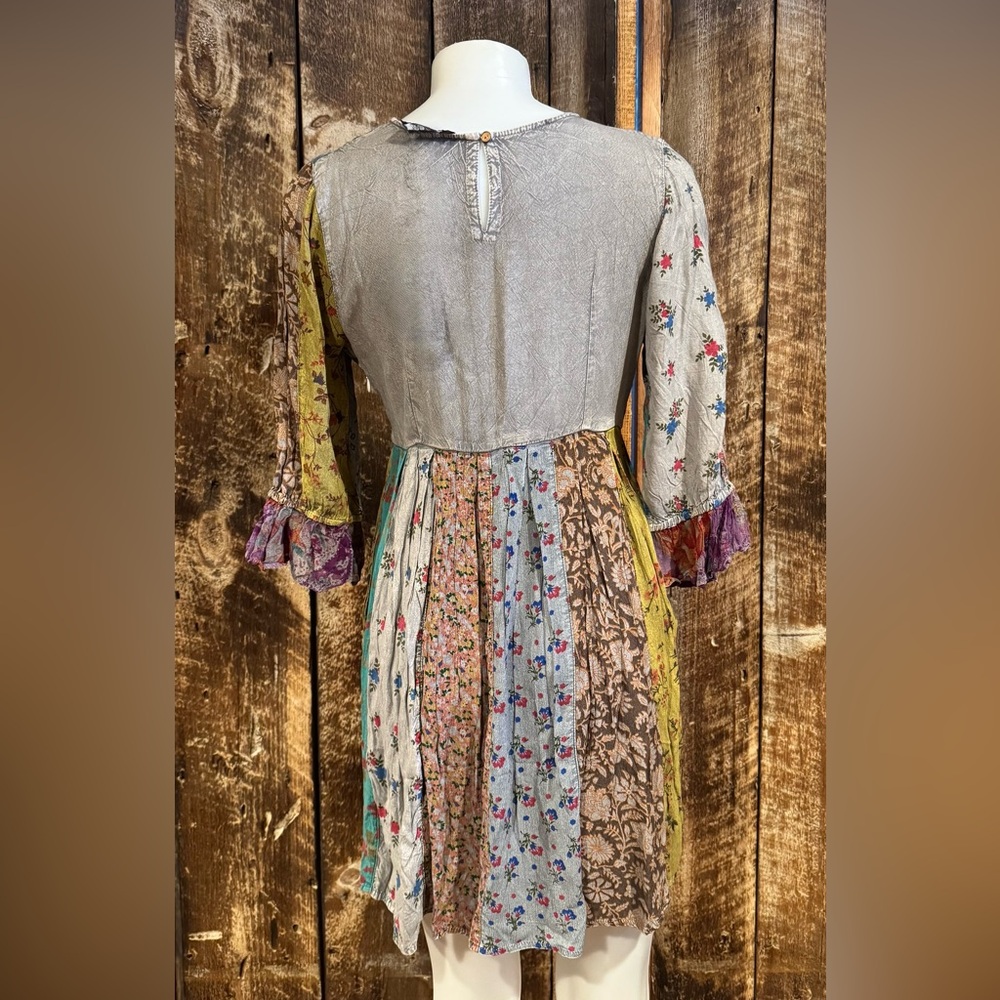 Young Threads Patchwork Dress - Picture 2 of 8